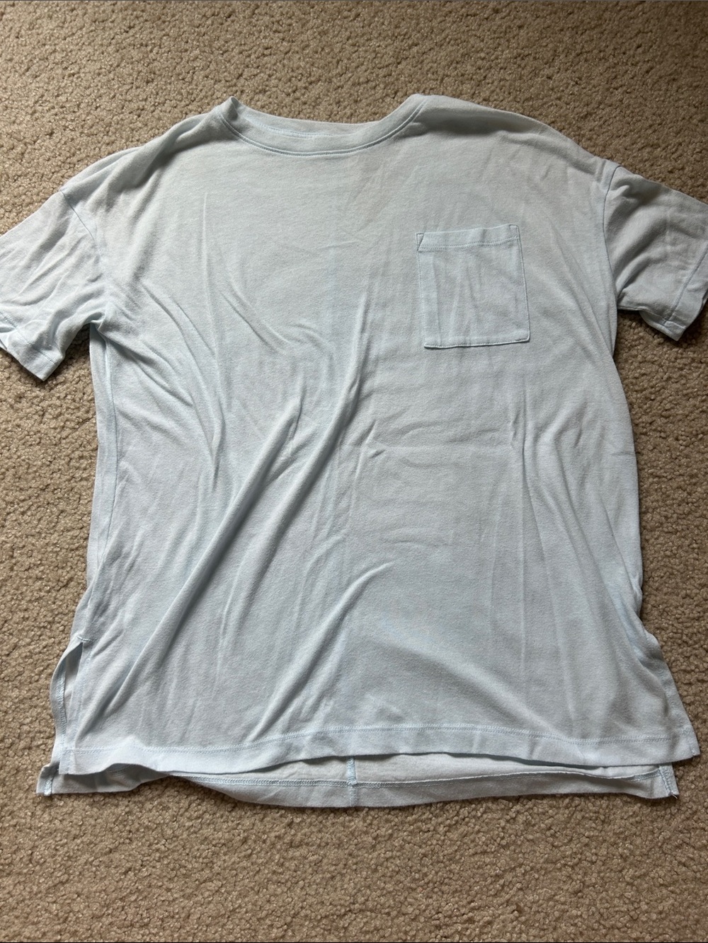 SO light blue women’s XS cotton tshirt